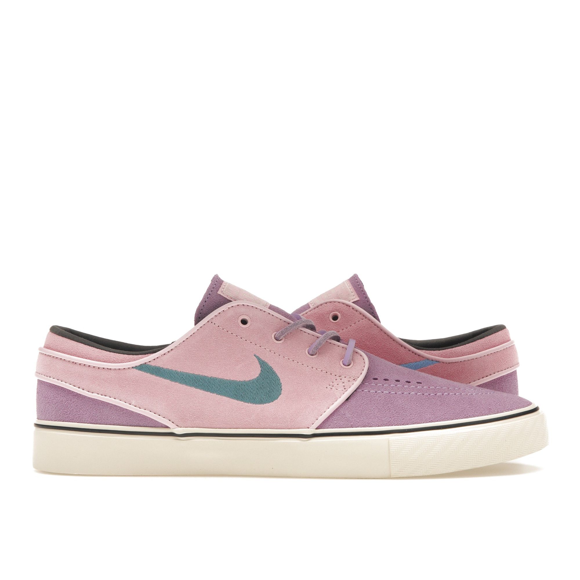 Nike Zoom Stefan Janoski+ SB Lilac Medium Soft Pink Кроссовки унисекс Purple Noise-Aqua Coconut-Milk DV5475-500 36.5