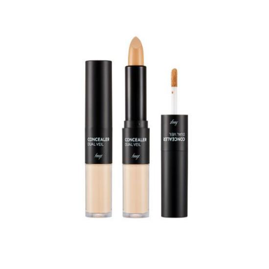 Бронзаторы и хайлайтеры Корректор Dual Veil The Face Shop Concealer Dual Veil V201