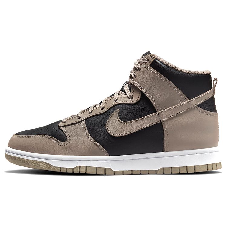Женские кроссовки Nike Dunk High Moon Fossil коричнево-черные DD1869-002 35.5