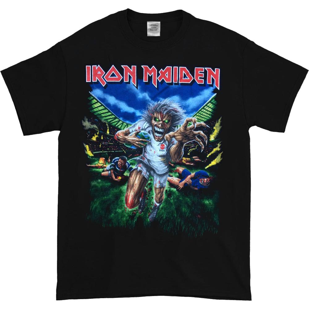 Двусторонняя футболка унисекс Iron Maiden Even 2008 Twickenham S