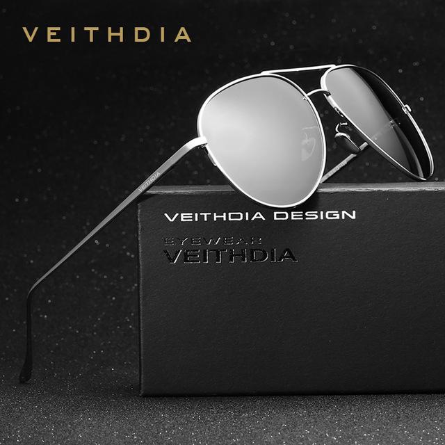   Joom VEITHDIA солнцезащитные очки унисекс с поляризационным покрытием, зеркальные солнцезащитные очки, мужские очки для мужчин/женщин 3360 золотой/розовый