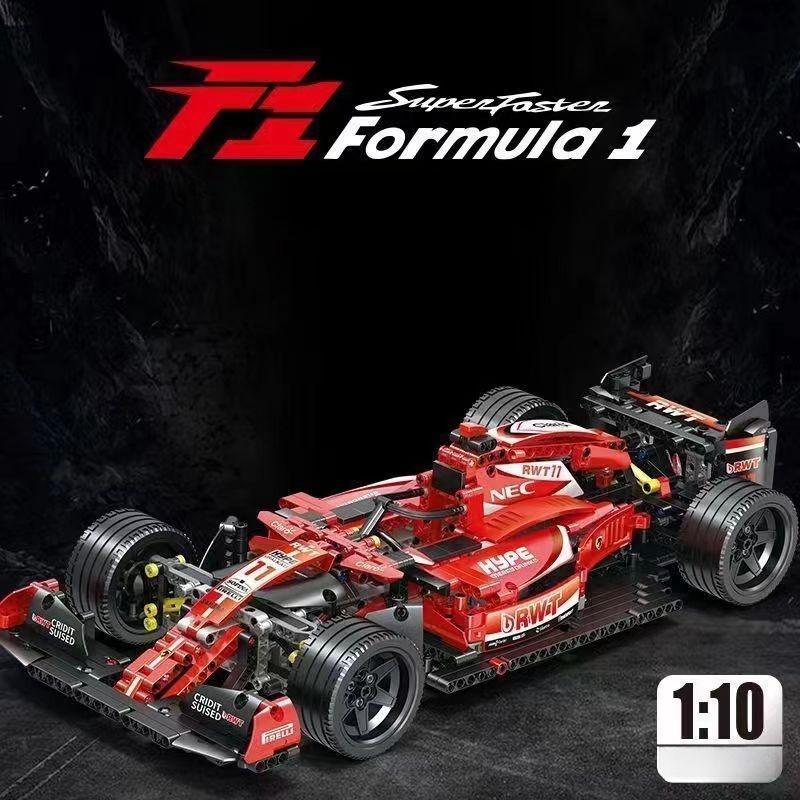 Город F1 Technic спортивные автомобили строительные блоки Формула 1 суперскоростной гоночный автомобиль MOC кирпичи игрушки для детей бойфренд подарки для мальчиков No Box