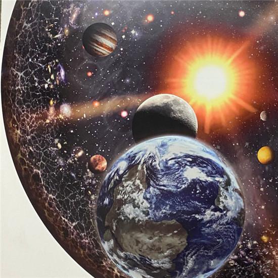 Круглая головоломка «Вселенная» для взрослых и детей, космическая головоломка, игрушка серии, 1000 шт., игрушка-головоломка