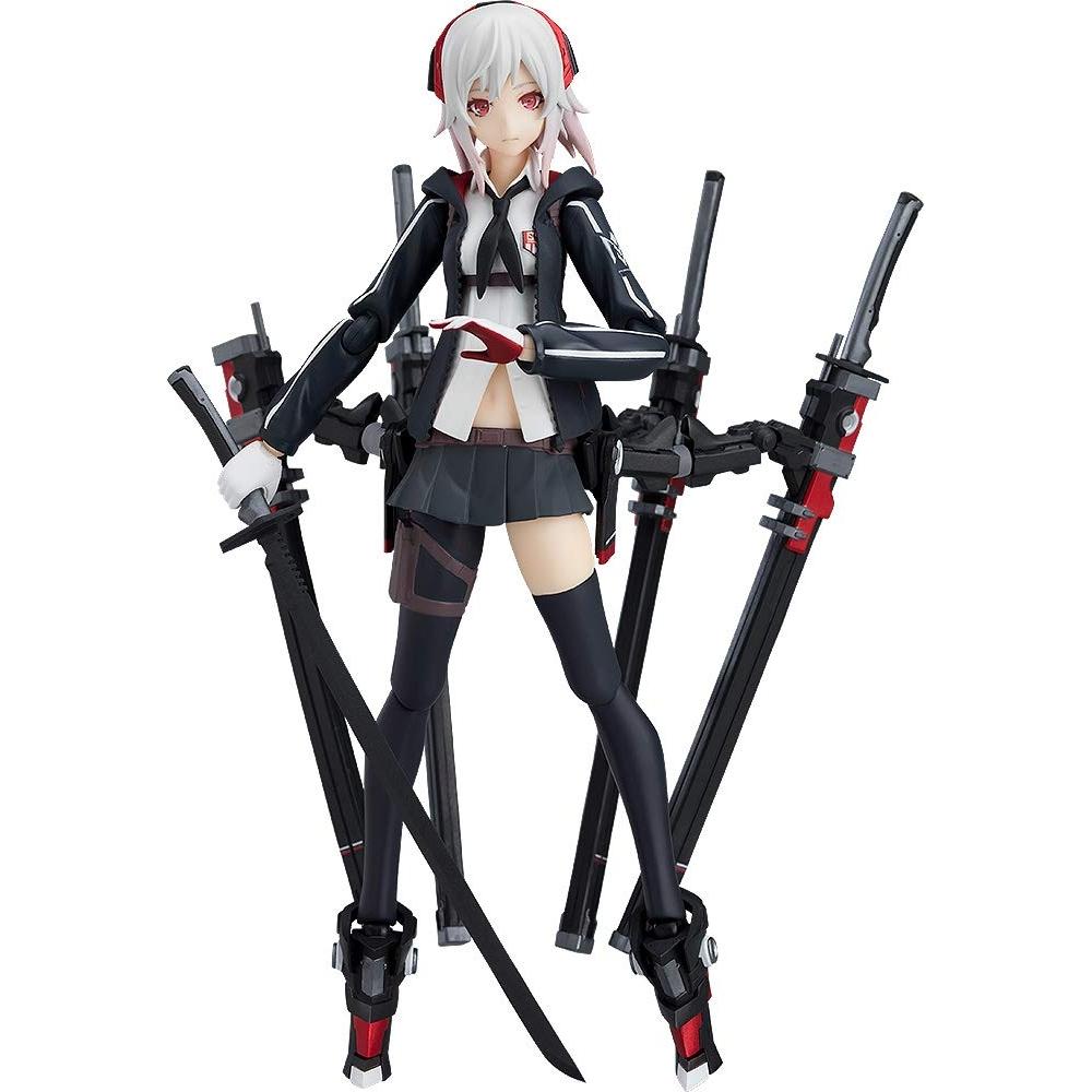 figma Тяжеловооруженная школьница Ши Немасштабная подвижная фигурка из АБС и ПВХ
