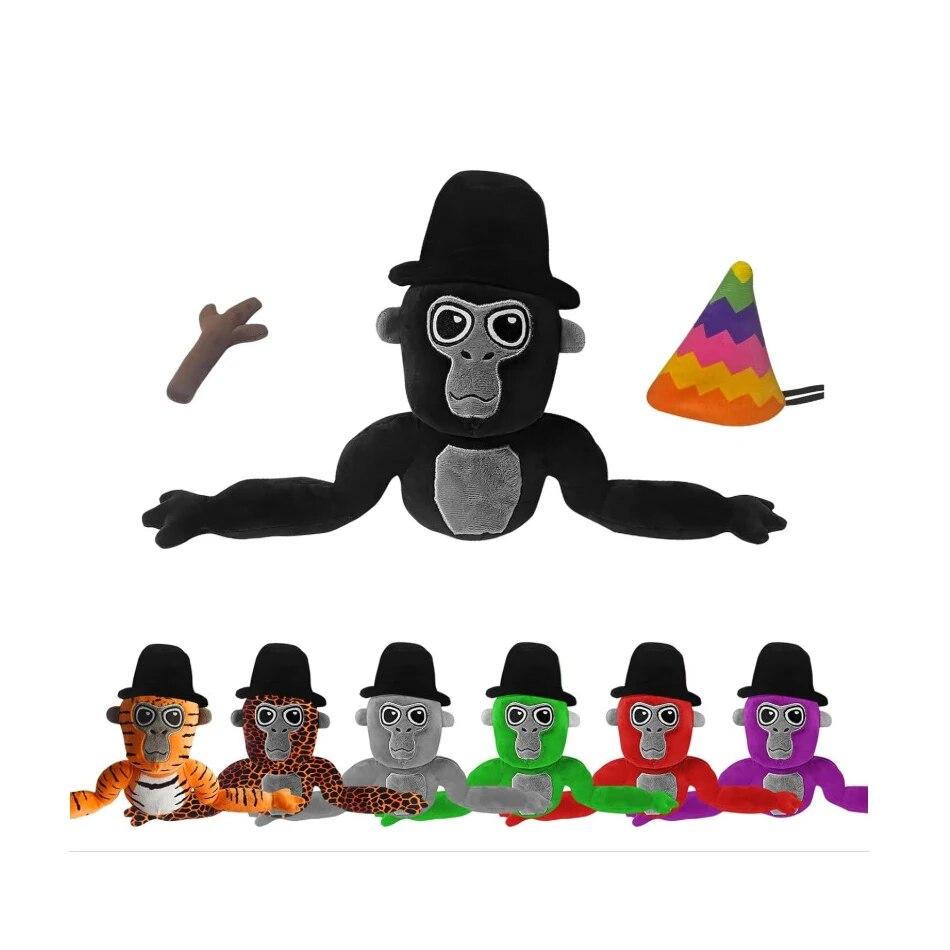 Аниме Gorilla Tag Monke, плюшевая игрушка, милые мягкие мультяшные украшения для дома, куклы, подушка, подарок на день рождения для детей