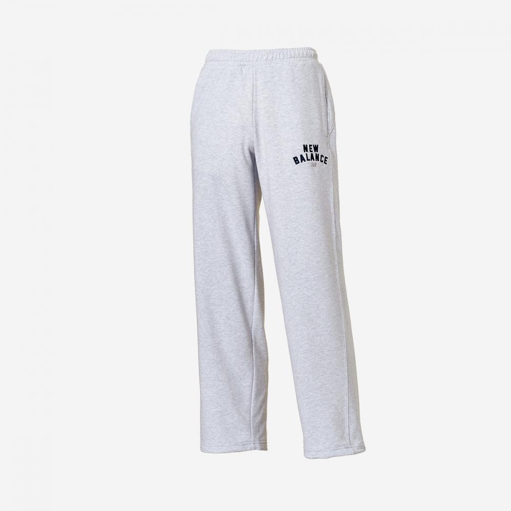ПРЯМЫЕ БРЮКИ NEW BALANCE UNI CLUB NBMLEB1213 16 СВЕТЛО-СЕРЫЕ M