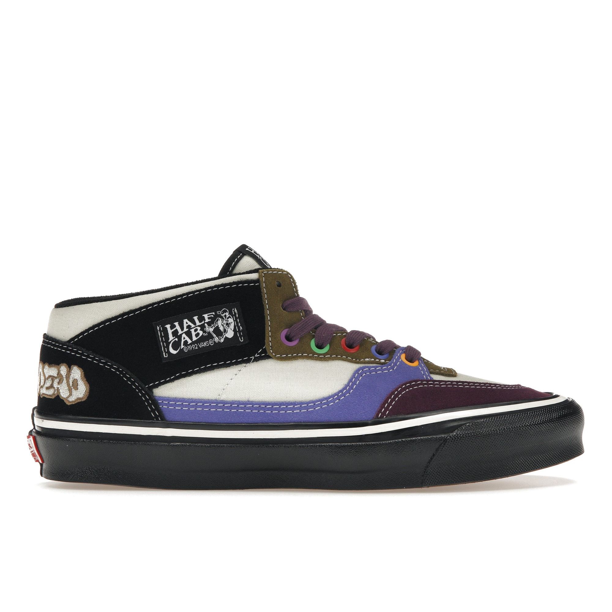 Разноцветные кроссовки унисекс Vans Brain Dead x OG Half Cab LX VN0A3DP6ASR 42