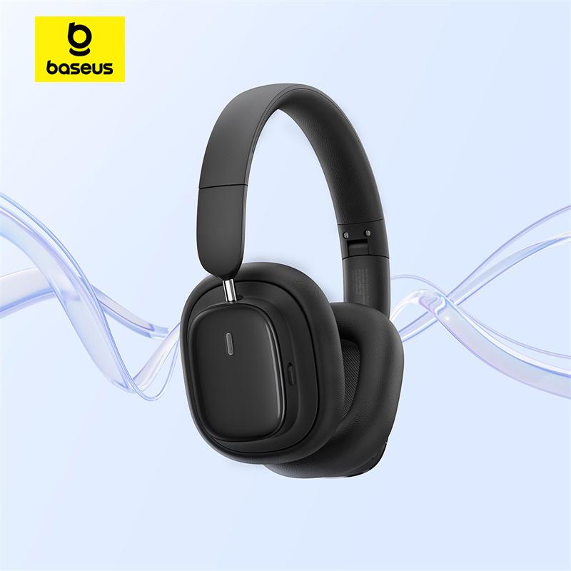 Baseus H1i ANC Беспроводные наушники Bowie Bluetooth 5.3 с шумоподавлением Hi-Res 38db 3D пространственные аудио наушники-вкладыши чёрный