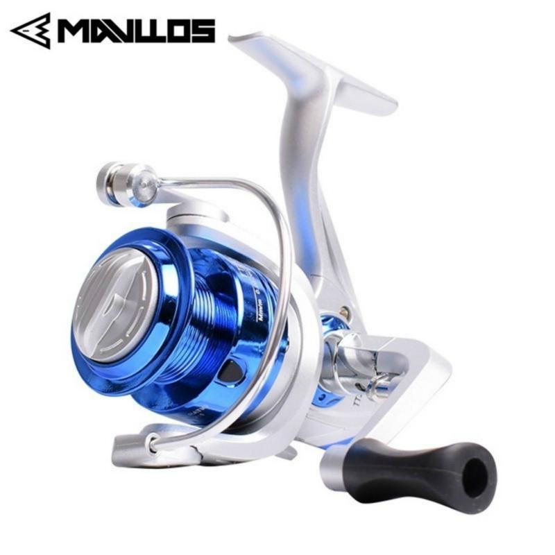 Mavllos Max Drag 10 кг спиннинговая рыболовная катушка 2000 3000 6000 5,2: 1 рыболовная спиннинговая катушка 2000 Series белый