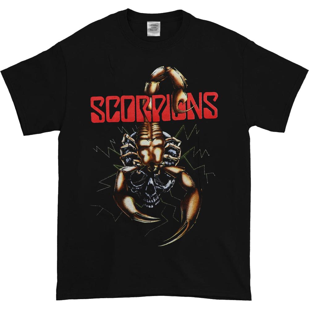 Двусторонняя футболка унисекс 1988 года «Scorpions Tour» S
