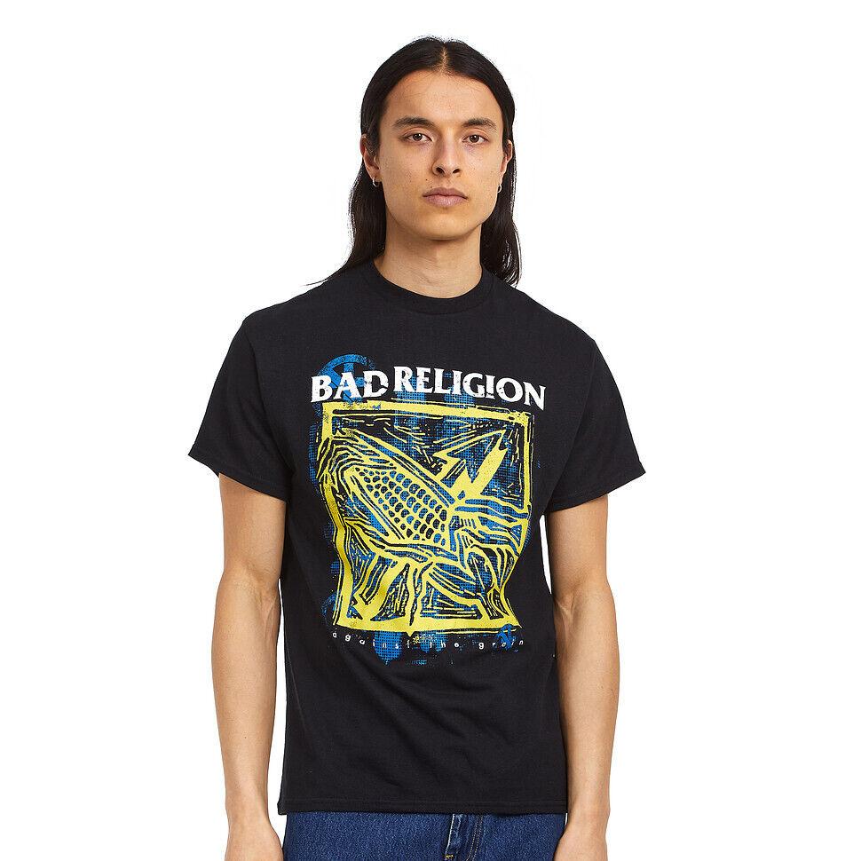 Черная футболка унисекс Bad Religion Against The Grain S