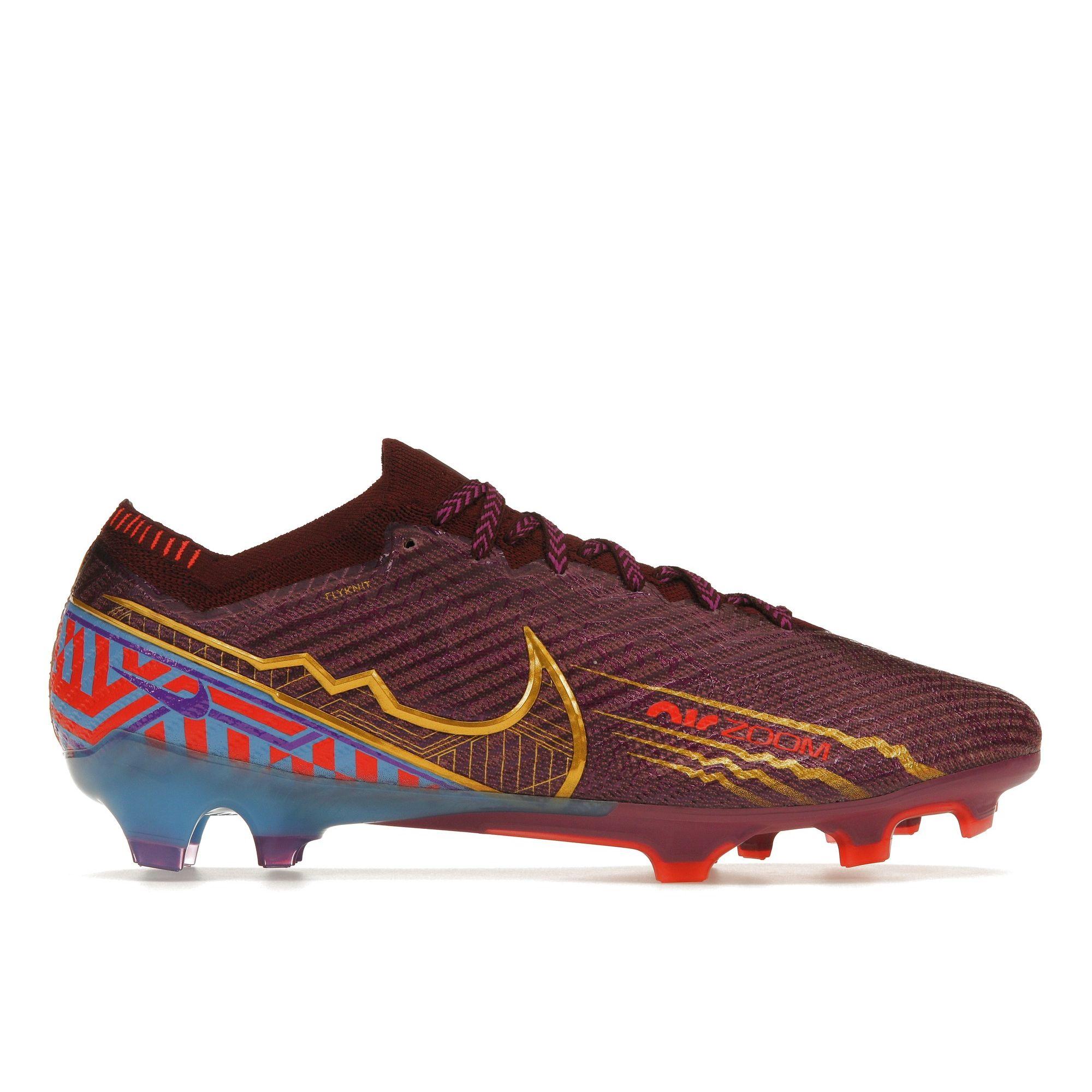 Мужские кроссовки Nike Kylian Mbappé x Zoom Mercurial Vapor 15 Elite FG Dark Beetroot Purple University-Blue Vivid-Purple DR9996-694 40