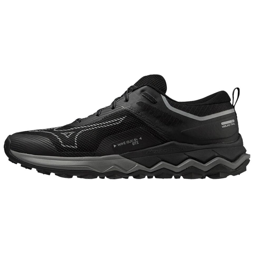 Mizuno Кроссовки Wave Ibuki 4 GORE-TEX Black Metallic Grey Men Sneakers Dark-Shadow J1GJ225901 39
