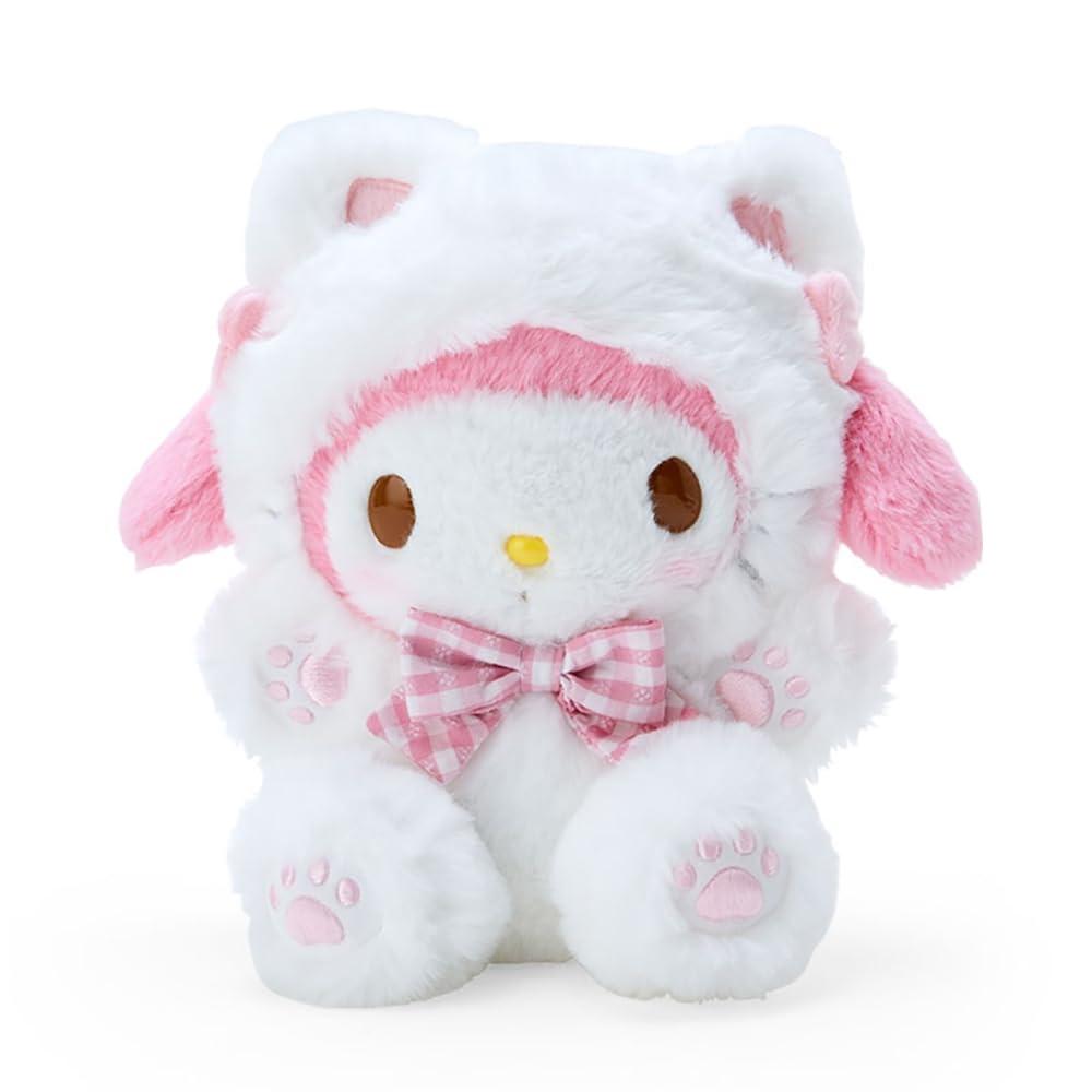 Sanrio I Love Neko Neko Series Мягкая игрушка L Моя Мелодия Моя Мелодия Моя Мелодия 19 x 19,5 x 12,7 см Персонаж 918555 SANRIO