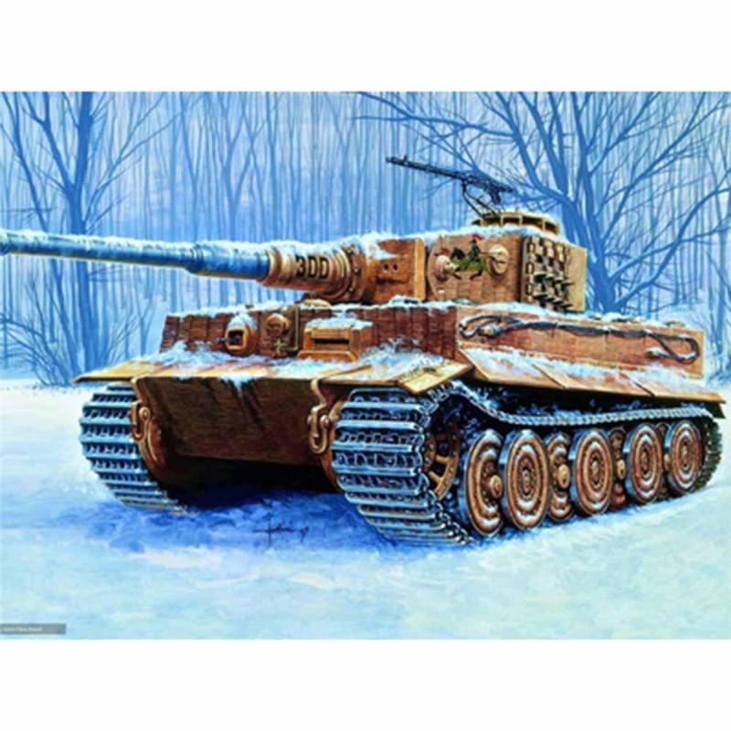 Полный 5D Diy Алмазная картина Мультфильм Танк Мозаика Вышивка Крестом Домашний Декор Ручная работа 25x30cm