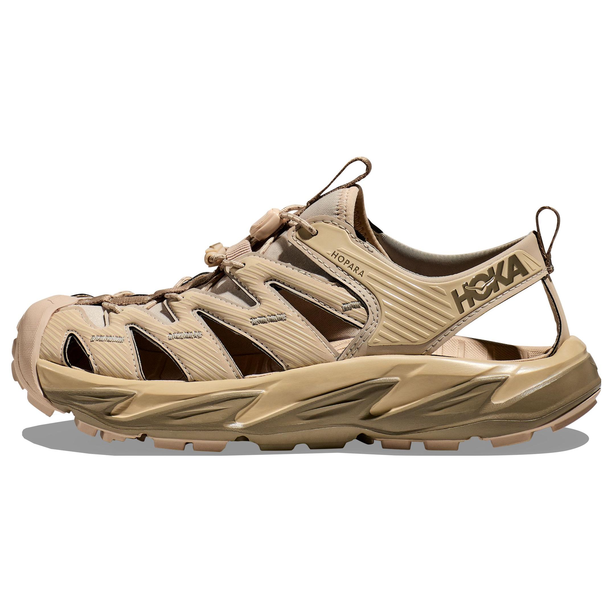 HOKA Hopara Sandal Shifting Sand Dune Кроссовки унисекс Серые 1123112-SSDD 43