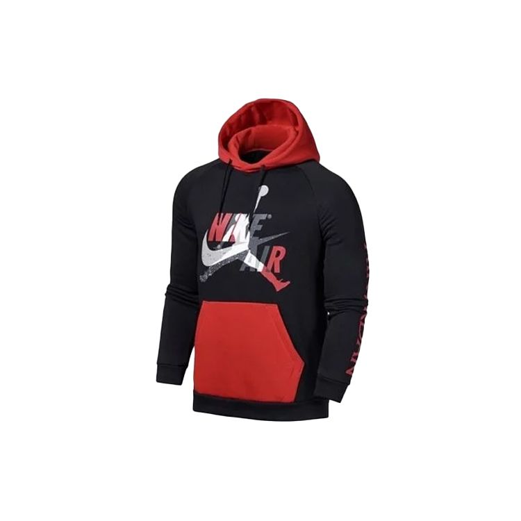 Мужская толстовка с капюшоном Jordan Jumpman Classics Color-Block, черная CU1556-011 XXL