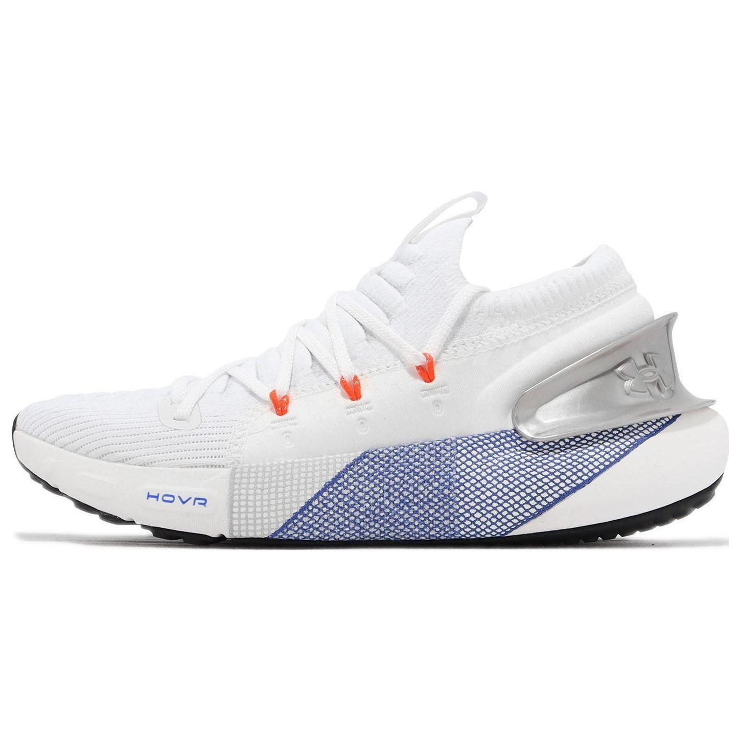 Кроссовки Under Armour HOVR Phantom 3 White Blue Red Halo-Grey 3025520-100 44.5