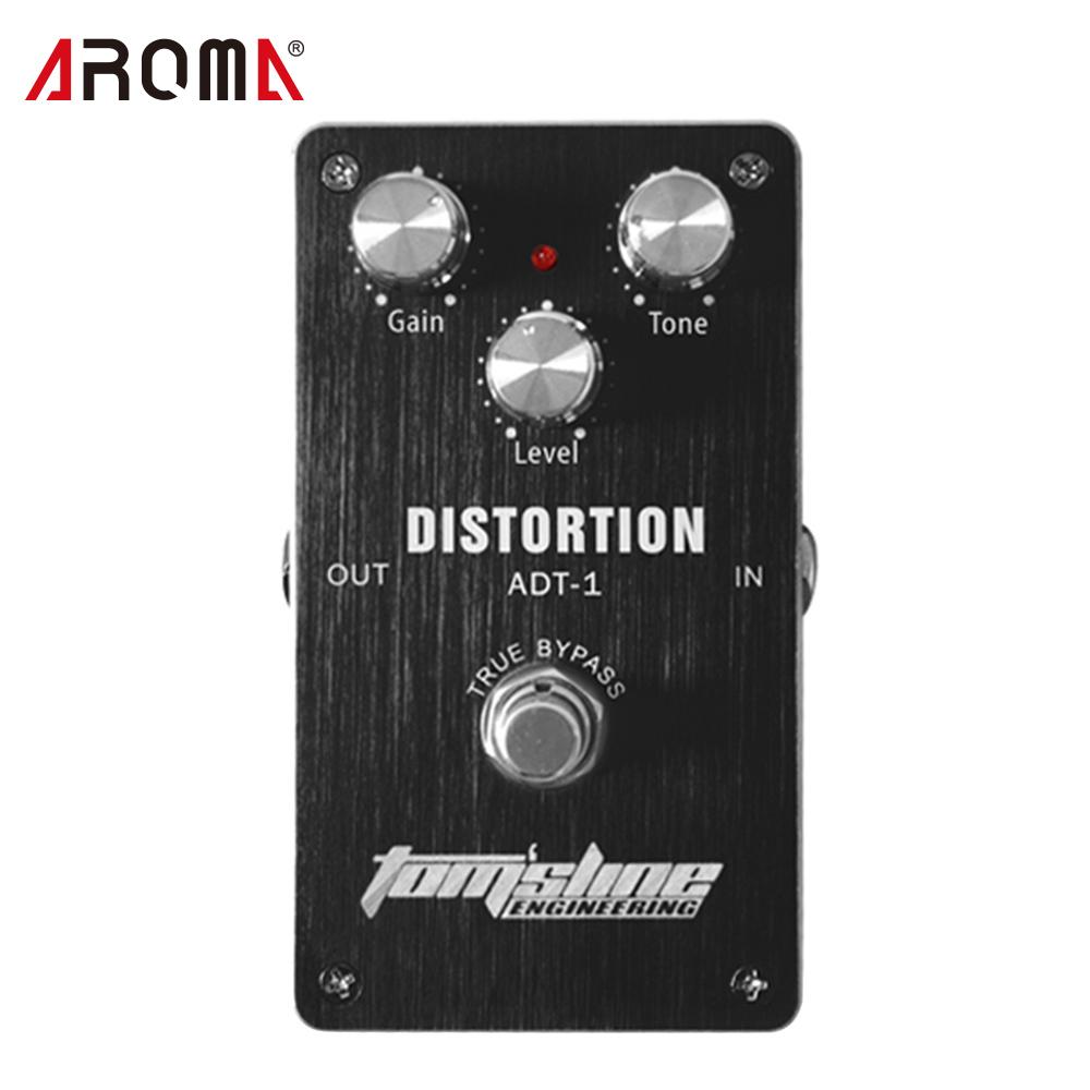 Aroma ADT-1 Distortion Педаль эффектов для электрогитары Корпус из алюминиевого сплава True Bypass