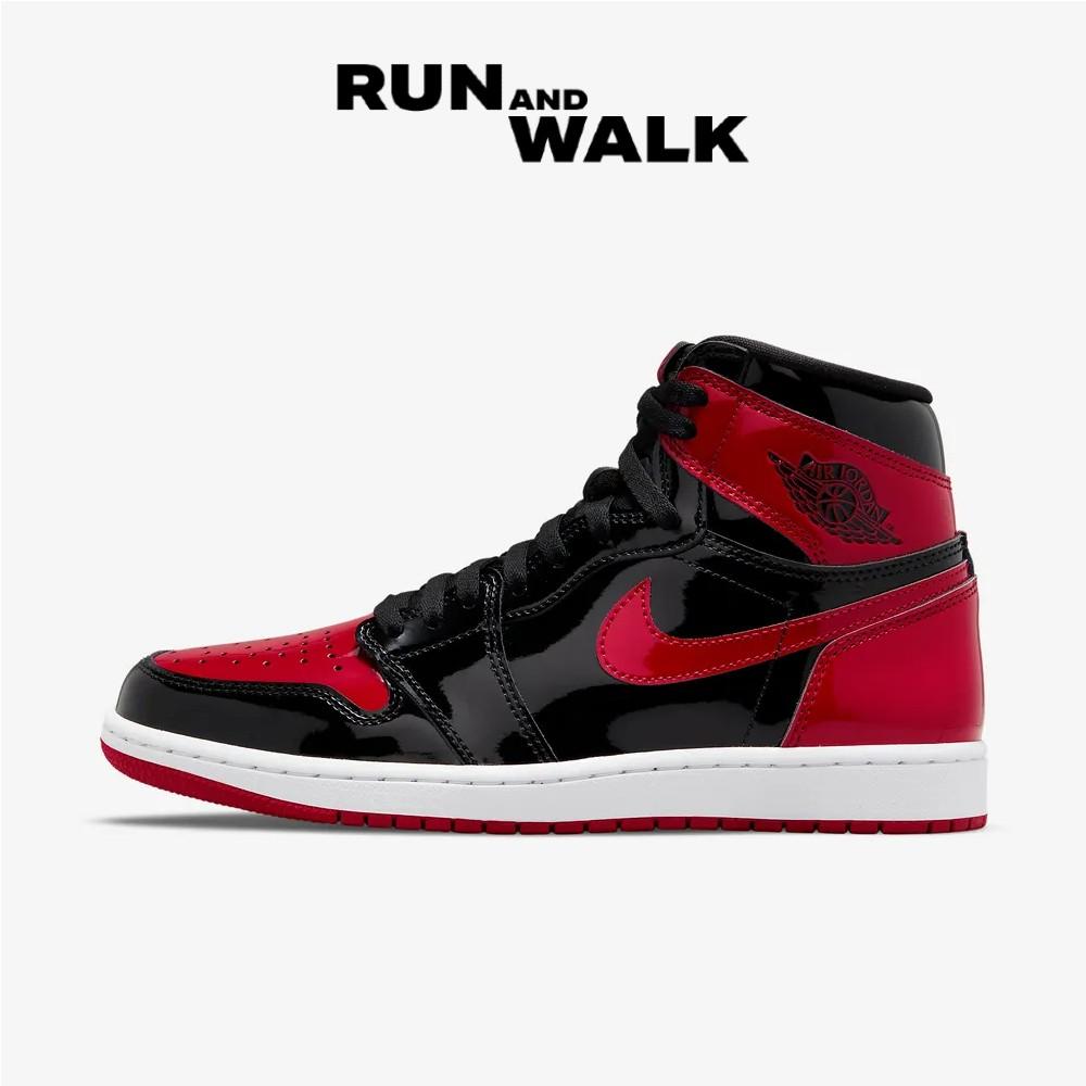 Патентные кроссовки Jordan 1 Retro High OG Bred 555088-063 EUR40/250mm