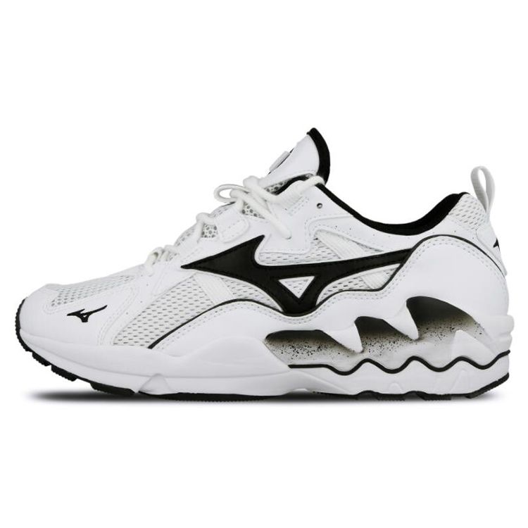 Mizuno Wave Rider 1 Белые Черные Мужские Кроссовки D1GA192701 42