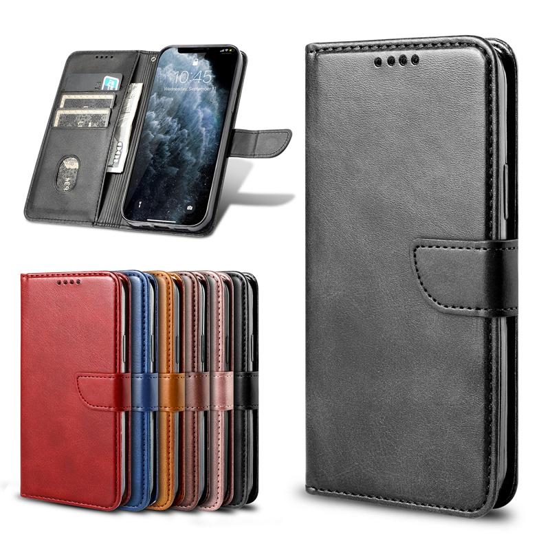 Роскошный кожаный чехол-кошелек для Samsung Galaxy S24 S23 S22 Ultra S21 FE S20 S10 S9 Plus Note 20 Ultra 10 M54 M51 M32 A55 A54 A53, чехлы из искусственной кожи с откидной крышкой Samsung Galaxy S20 красный