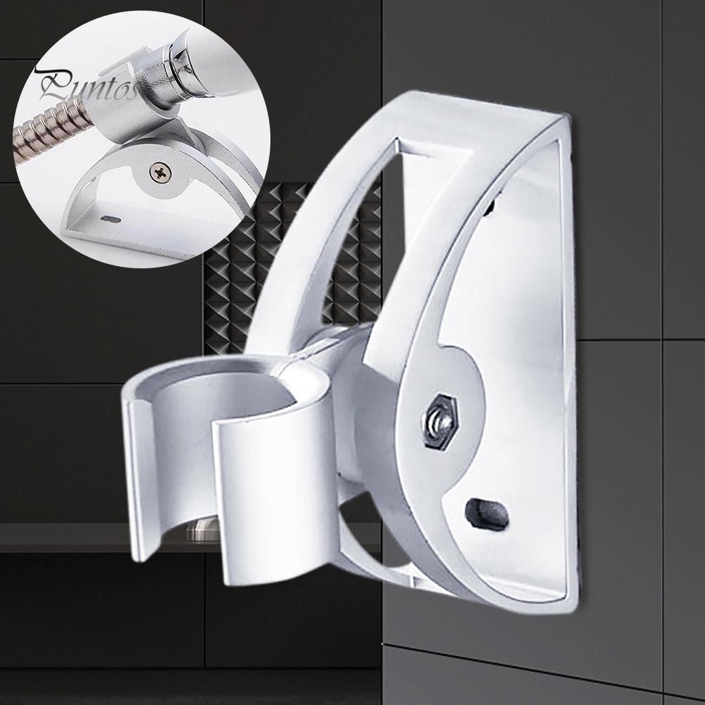Аксессуары для смесителя Puntos Home Bathroom Алюминиевый настенный держатель для душевой головки с креплением серебряный