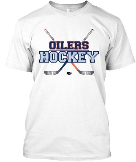Стандартная футболка унисекс Hockey Oilers S