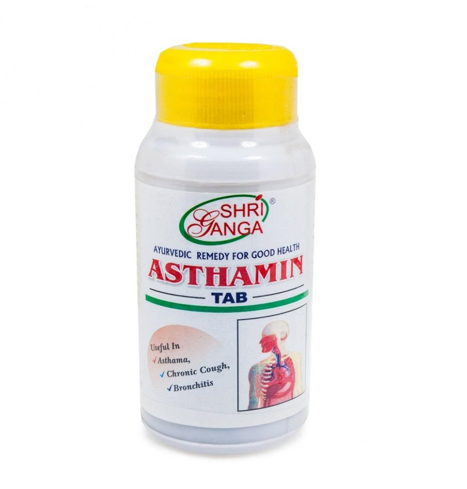 Астамин (100 таб), Asthamin,  Shri Ganga
