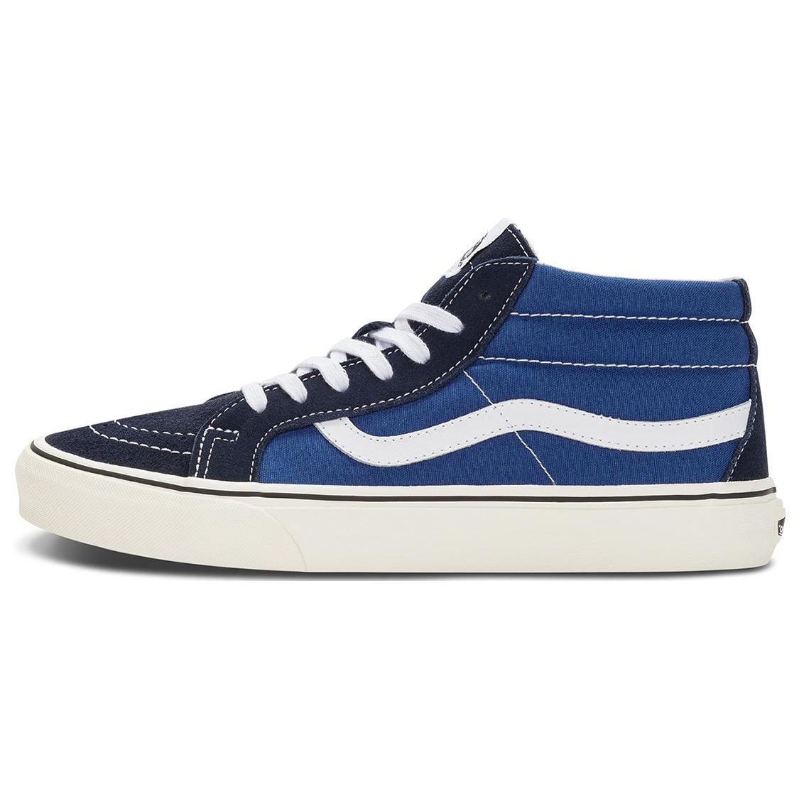 Vans SK8 Модные и удобные противоскользящие износостойкие кроссовки среднего размера для скейтбординга унисекс, джинсовые, синие VN0A391F5TU 36