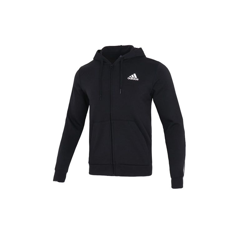 Adidas Essentials Вязаная толстовка с капюшоном Мужская Верхняя одежда Черный GS1581 S