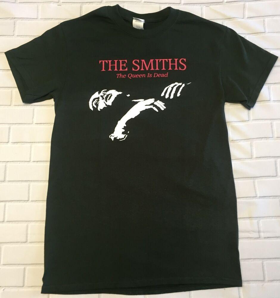 Футболка унисекс бутылочно-зеленого цвета The Smiths Queen Is Dead S