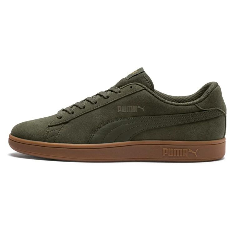 Кроссовки Puma Smash v2 Forest Night Gum Unisex Зеленый 364989-19 35.5