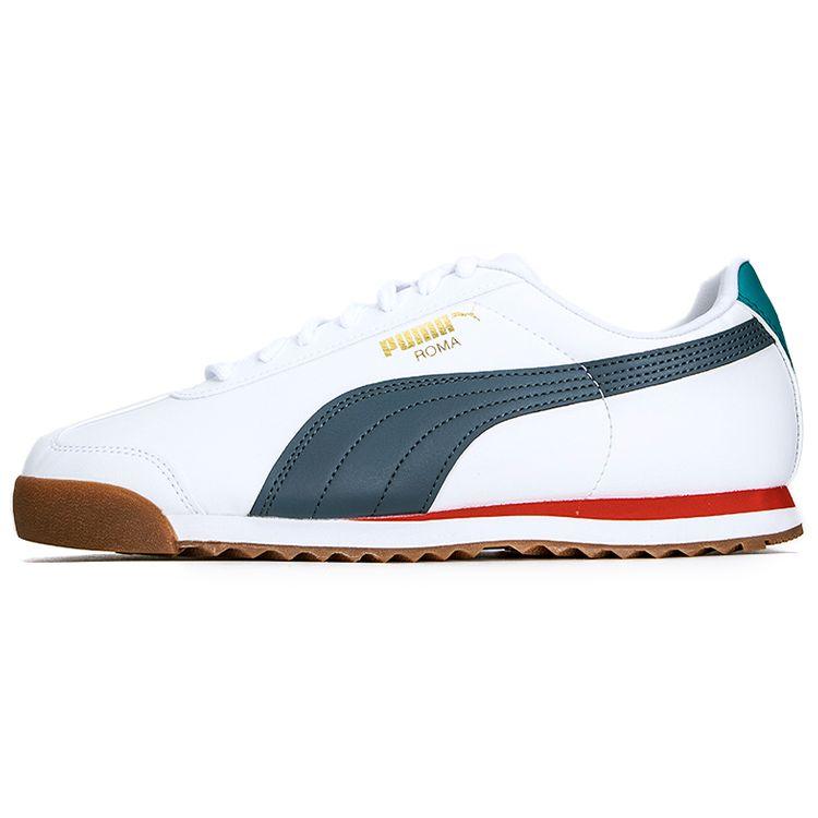 Кроссовки Puma Roma Basic Plus White Evening Sky Unisex Gum 369571-40 36