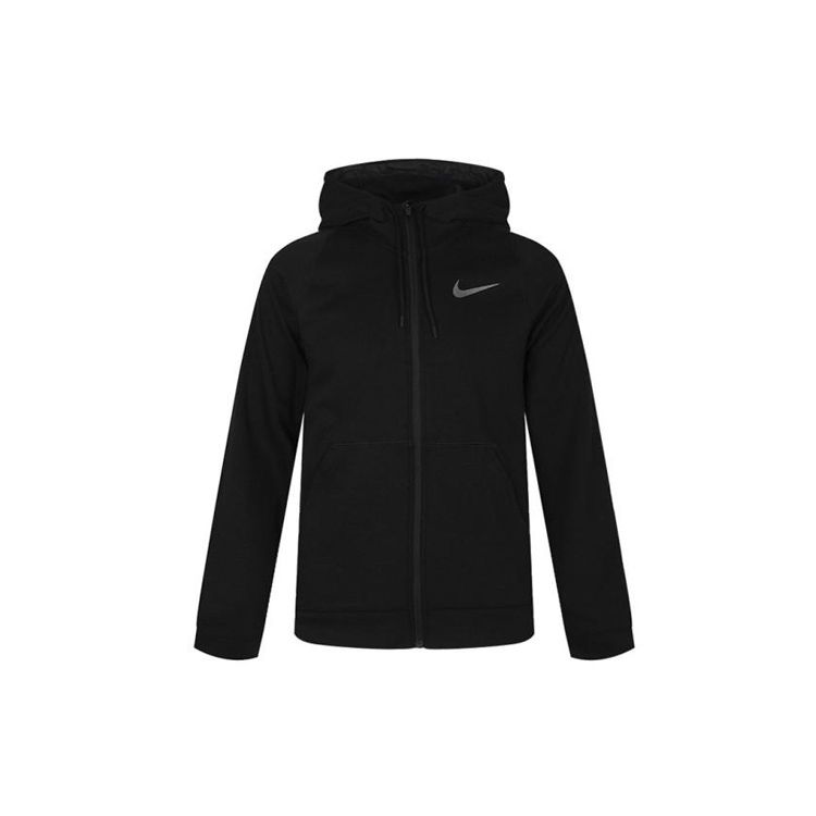 Мужская тренировочная куртка с молнией во всю длину Nike, черный CT6011-010 S