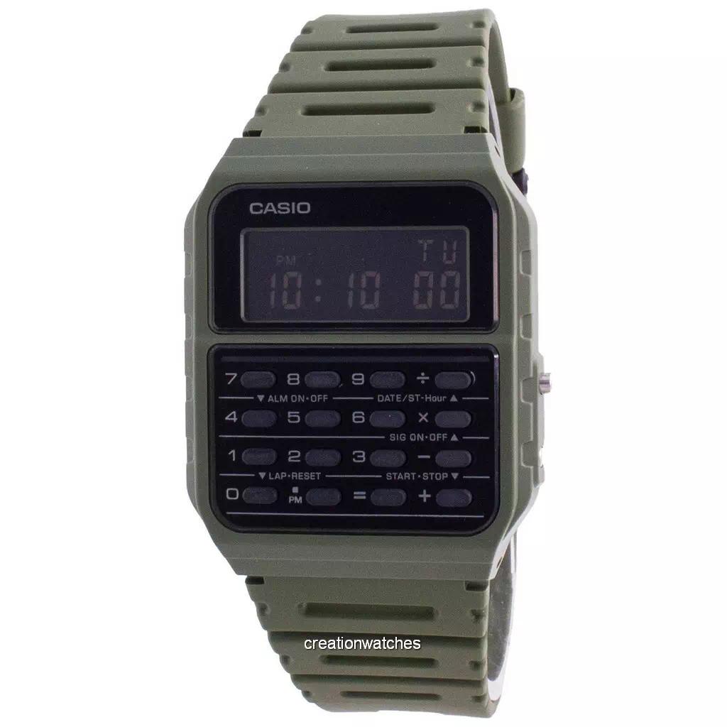 Банк молодежных данных Casio CA-53WF-3B CA53WF-3B Кварцевые часы унисекс чёрный