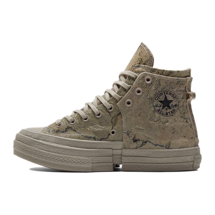 Кроссовки унисекс Converse Feng Chen Wang x Chuck 70 High 2-в-1 — бетонно-серые 171838C 37.5