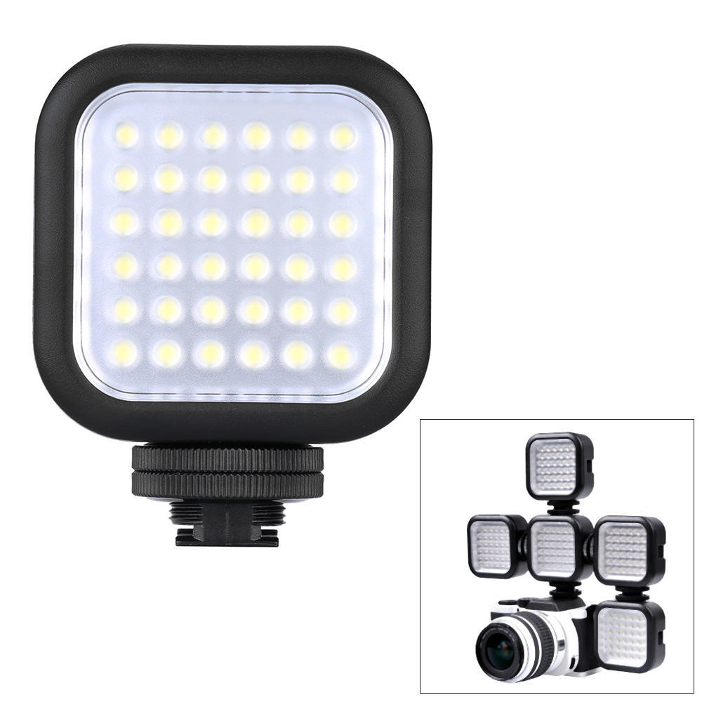Видеолампа Godox LED36 для DSLR-камеры, видеокамеры, мини-видеорегистратора