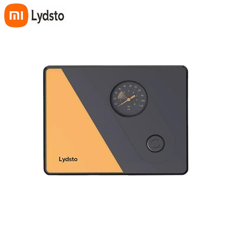 Пневматические насосы Xiaomi Lydsto 12 В портативный автомобильный насос для накачивания шин 5,5 бар воздушный компрессор обнаружения давления в шинах встроенное место для хранения воздушных труб чёрный