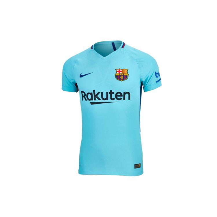 Мужские футболки Nike FC Barcelona 2017-2018, повседневные спортивные футболки с короткими рукавами, синие 847189-484 XXL