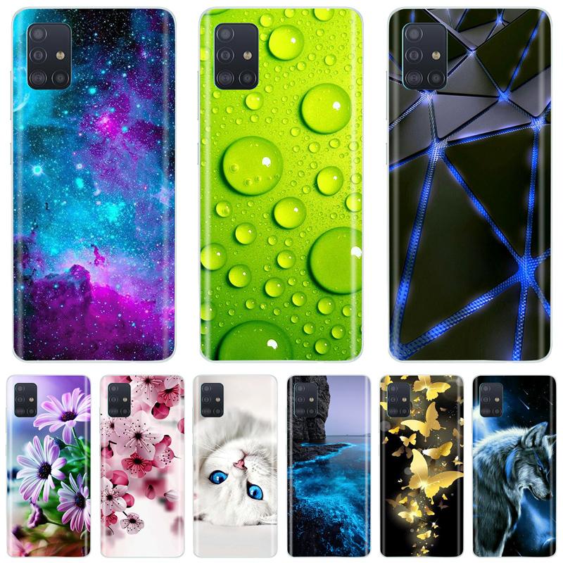 Чехол для Samsung Galaxy A51 Galaxy A71 A 71, мягкий силиконовый чехол из ТПУ для Samsung A51 SM-A515F A515 A 51, чехол для телефона Samsung A71 Samsung A51 (4G)