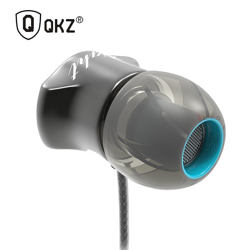 Наушники QKZ DM7 3,5 мм, специальная серия, позолоченный корпус, гарнитура, шумоизолирующие наушники HD HiFi чёрный