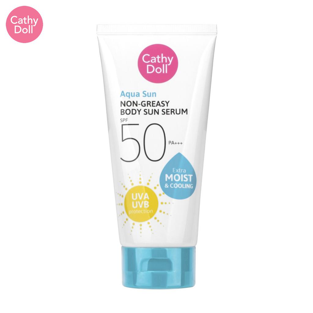 Cathy Doll Aqua Sun Non Greasy Body Sun Serum SPF50 PA+++ 138 мл - Тайский уход за кожей 138 ml