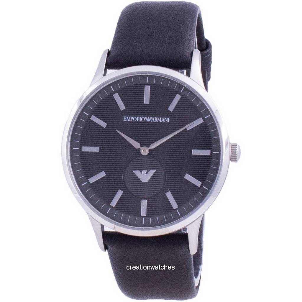 Брендовые часы  Joom Emporio Armani Renato Кварцевые мужские часы с черным циферблатом AR80039 чёрный