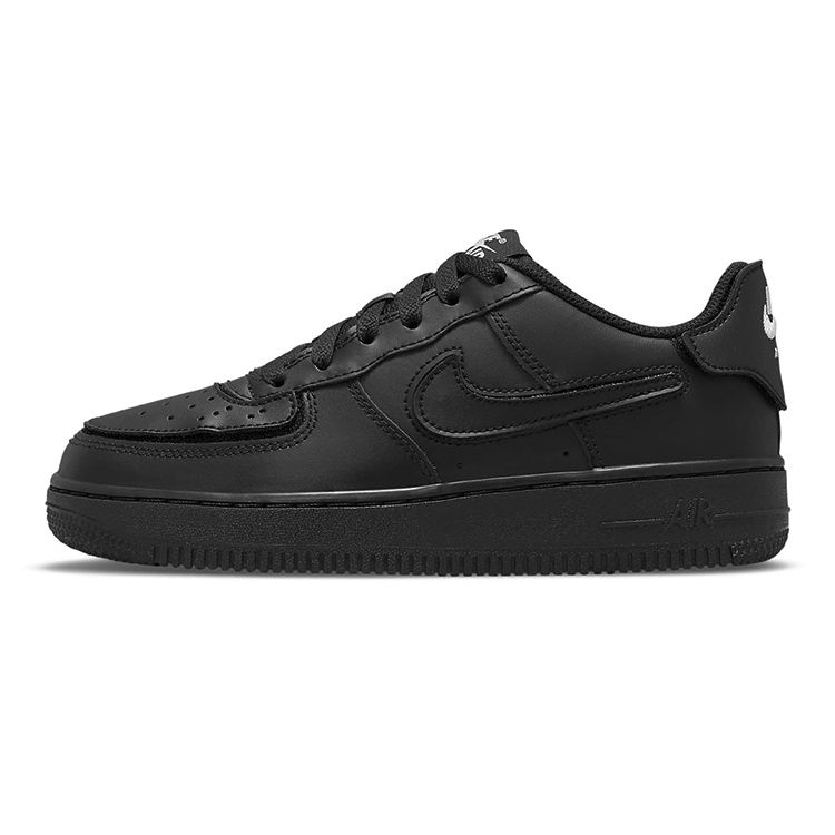Кроссовки Nike Air Force 1/1 GS Black Bright Crimson Metallic-Silver White DB1856-001 36