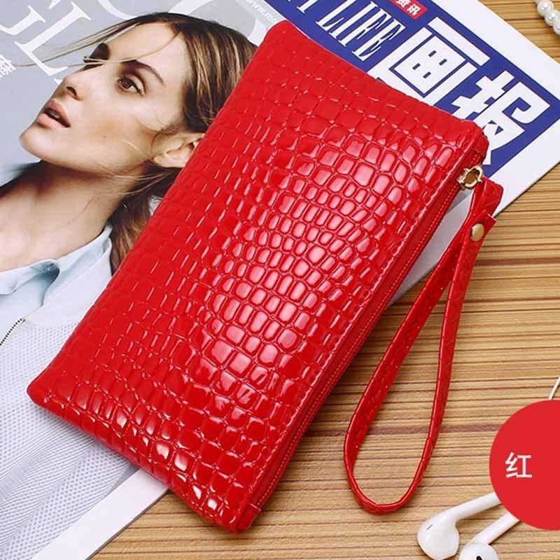 Кошелек из кожи аллигатора Lady New Корейская сумочка с активным кошельком Zero