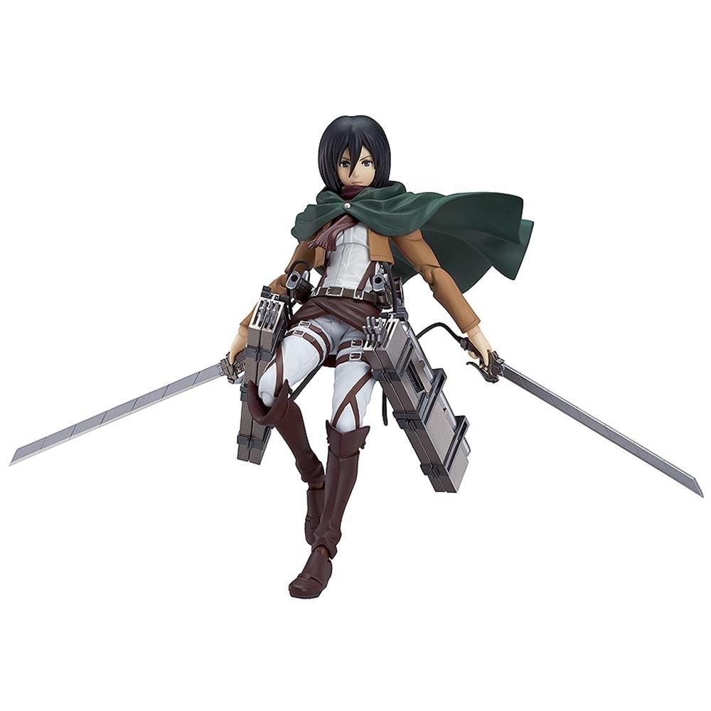 Figma Атака Титанов Микаса Акерман (немасштабированная подвижная фигура, окрашенная из АБС и ПВХ)