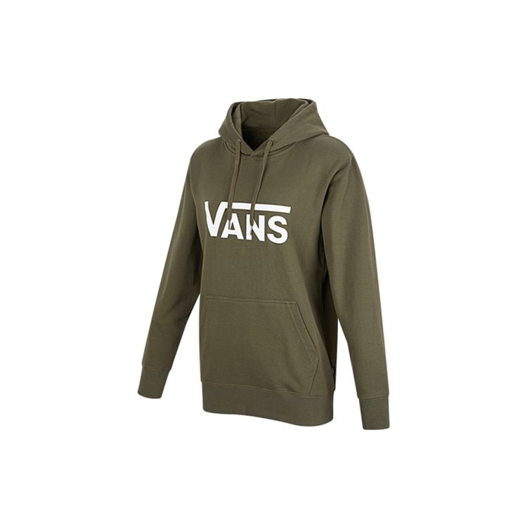 Повседневная толстовка с капюшоном с логотипом Vans, топы унисекс, зеленый VN0A4MM9KCZ L
