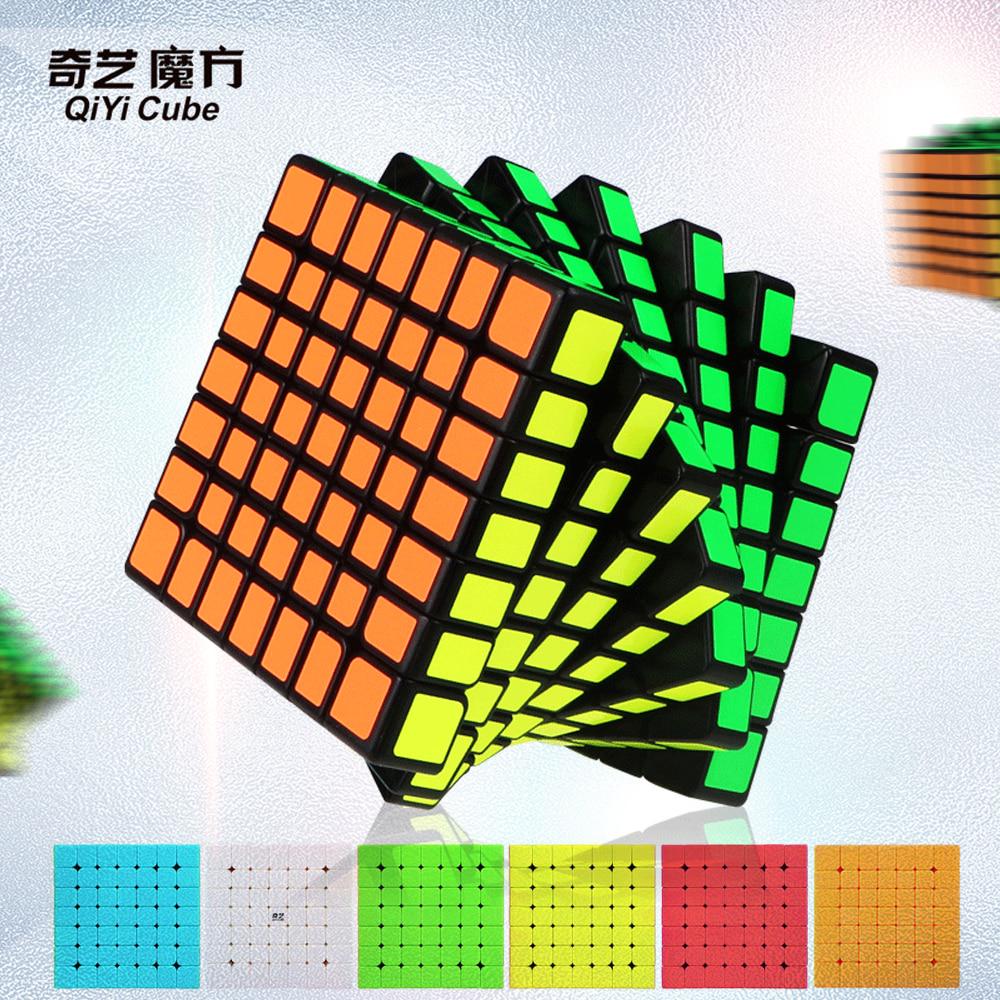 Пазлы и головоломки  Joom Новый QIYI 7x7x7 QiXing S Magic Speed ​​Cube без наклеек Professional MoFangGe MFG Puzzel 7x7 Развивающие игрушки в подарок
