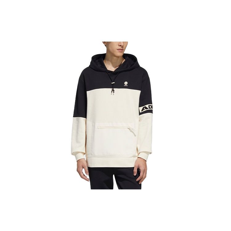 Adidas Neo Casual Sport Толстовка с капюшоном Мужские топы Бежевый HD7092 L